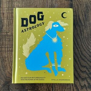 Dog Astrology Book - Blue and Gold